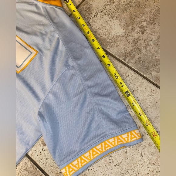 Men’s Alphalete Football Jersey, Light Blue, Small, NWT - Picture 9 of 10